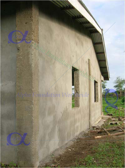 Flower bed construction