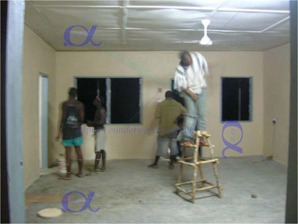 Fixture installation and finishing