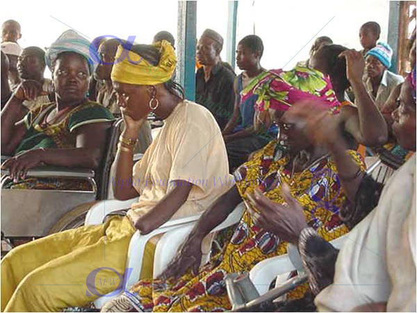 Amputee camp relief donation